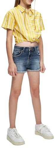 LTB Jeans Mädchen Shorts Judie G hergestellt aus Baumwollmischung - Größe 140 von LTB Jeans