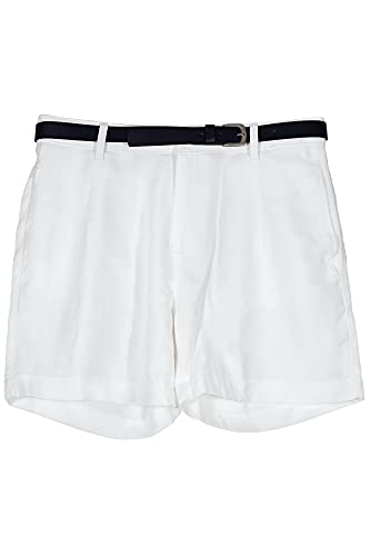 LTB Linera Shorts Bermudas Kurze Hose Sommerhose Damen Viskose, Farbe:weiß, Damengrößen:S von LTB Jeans