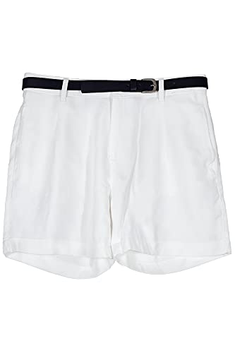 LTB Linera Shorts Bermudas Kurze Hose Sommerhose Damen Viskose, Farbe:weiß, Damengrößen:XS von LTB Jeans
