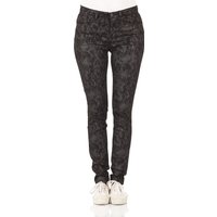 LTB Damen Jeans Amy - Skinny Fit - Schwarz - Black Python Wash von LTB