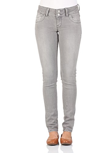 LTB Damen Jeans Molly Slim Fit - Grau - Dia Wash, Größe:W 27 L 30, Farbe:Dia Wash (51083) von LTB Jeans