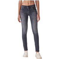 LTB Damen Jeans NICOLE Skinny Fit - Blau - Cali Undamaged Wash von LTB