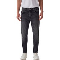 LTB Herren Jeans Henry X -Skinny Tapered Fit - Schwarz - Lennard Wash von LTB