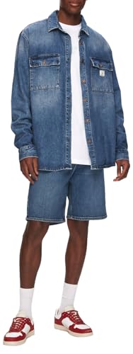 LTB Jeans Freizeithemden für Herren Steven in Blau hergestellt aus Baumwollmischung - Größe M von LTB