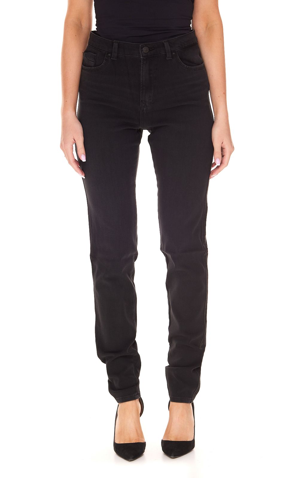 LTB New Tanya B Damen High Waist Jeans Skinny Denim-Hose mit Melva-Waschung 51242 14376 51632 Schwarz von LTB