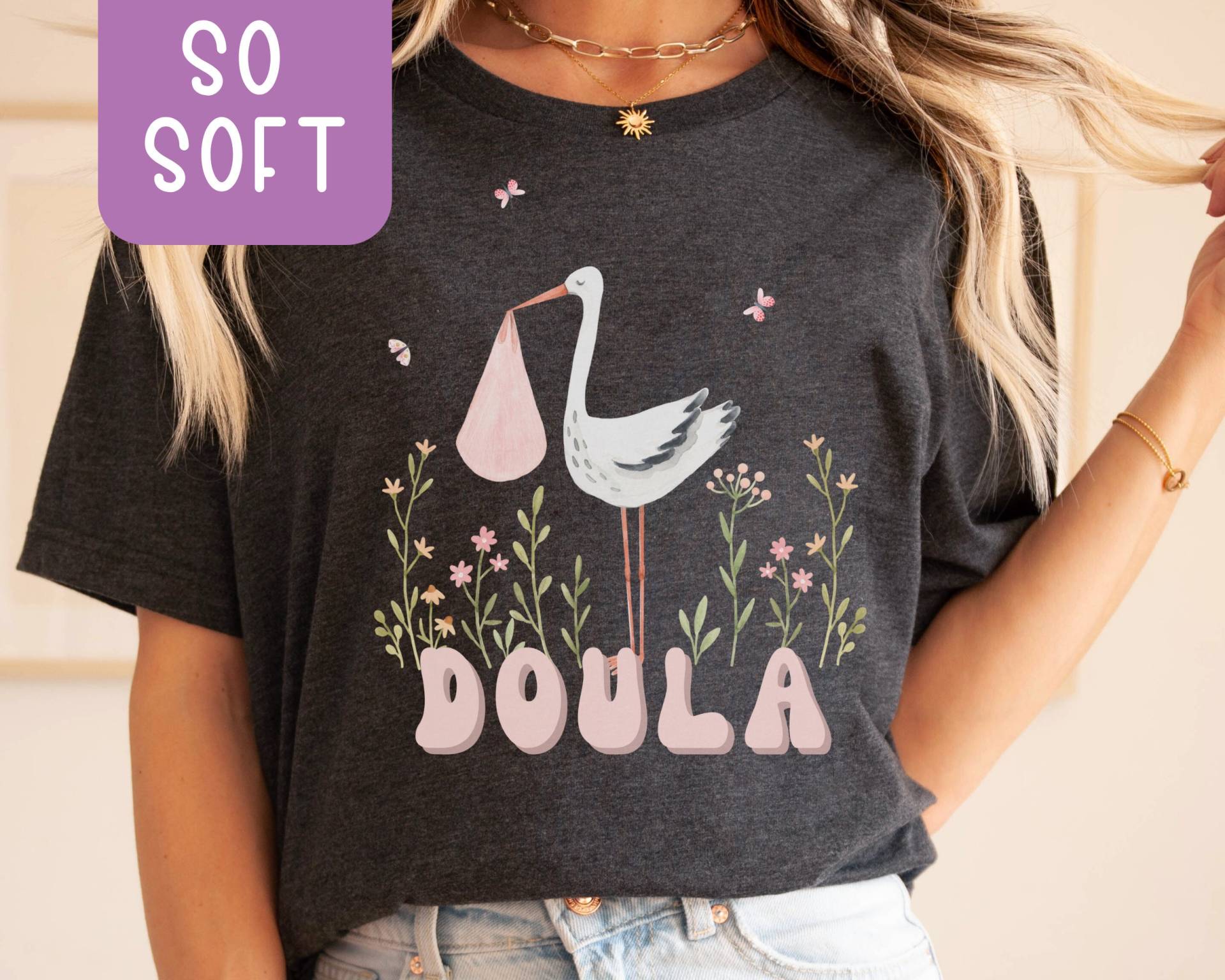 Doula Shirt, Pregnancy Support Labor & Delivery Nurse, Nurse Apparel, Birth Coach Shirt Doula Shirt, Pregnancy Support Labor & Delivery Nurse, Nurse Apparel, Birth Coach Shirt von LTHApparal