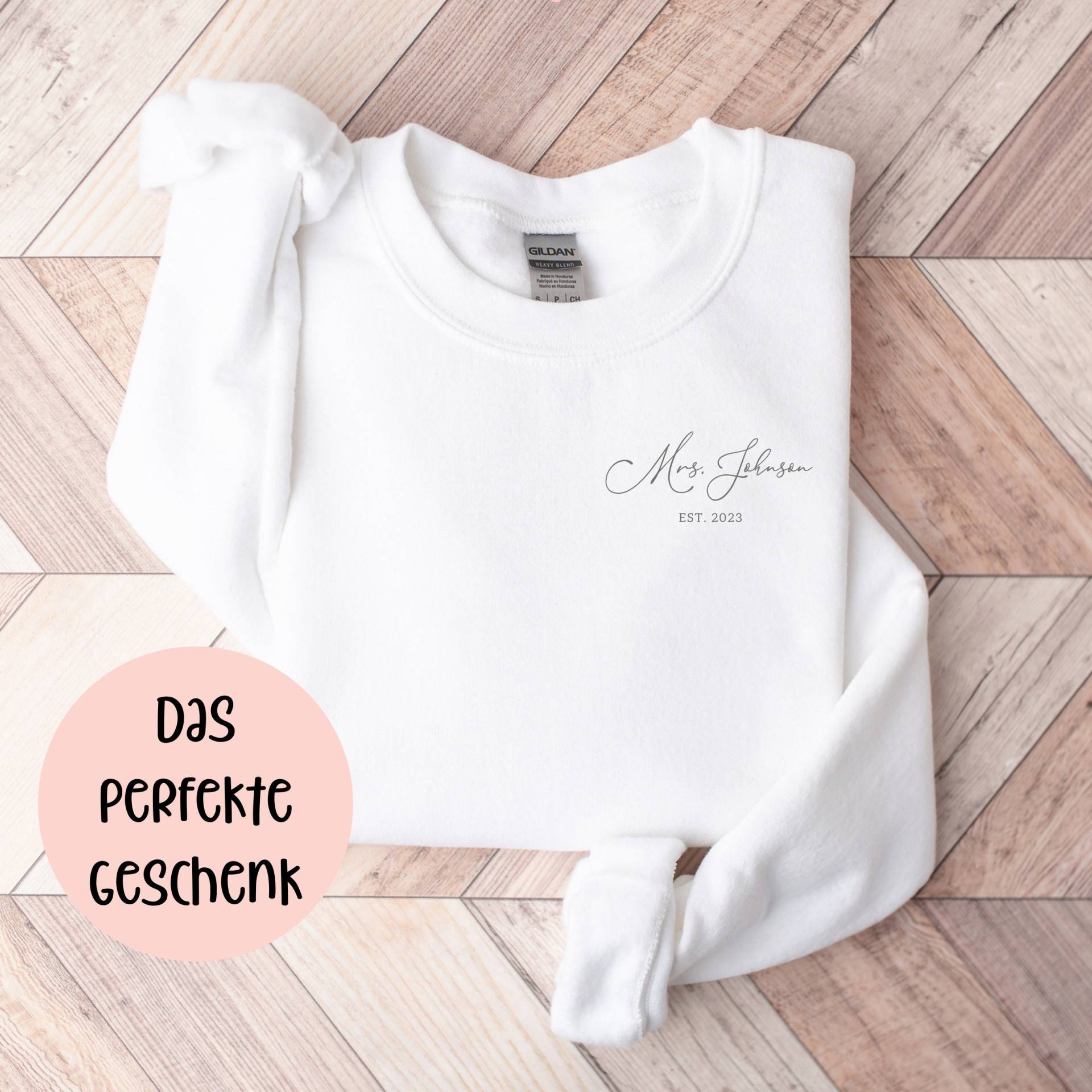 Wifey Sweatshirt, Brautparty, Mrs. Bride To Be, Wedding Pullover, Sweater, Hoodie, Hochzeitsgeschenk Braut Wifey Sweatshirt, Brautparty, Mrs. Bride To Be, Wedding Pullover, Sweater, Hoodie, Hochzeitsgeschenk Braut von LTHApparal