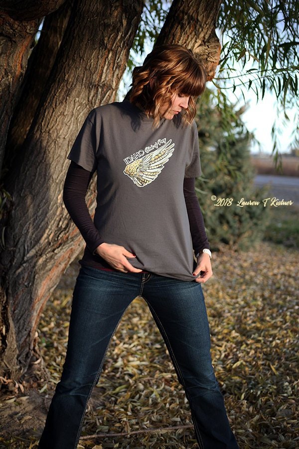Größe S - Idaho Vögel Der Beute Unisex T-Shirt Größe S - Idaho Vögel Der Beute Unisex T-Shirt von LTKarts