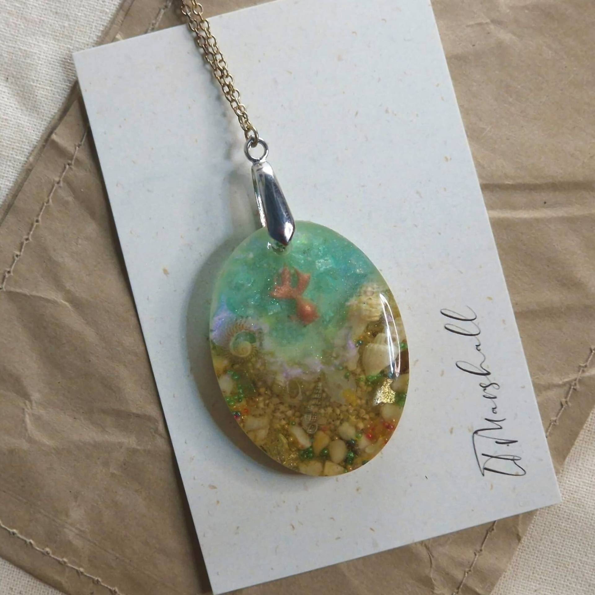 Meerestiere Halskette von LTMarshallDesigns
