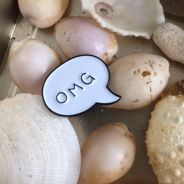 Omg Sprechblase Weicher Emaille Pin, Süßer Flair, Kleine Geschenke - Versandkostenfrei Omg Sprechblase Weicher Emaille Pin, Süßer Flair, Kleine Geschenke - Versandkostenfrei von LTYart