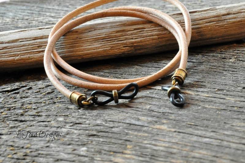 Accessoires, Tan Brillenkette, Leder Brillenhalter, Blasses Schlüsselband, Sonnenbrillen Kette, Sonnenbrille Leine von LToroDesigns