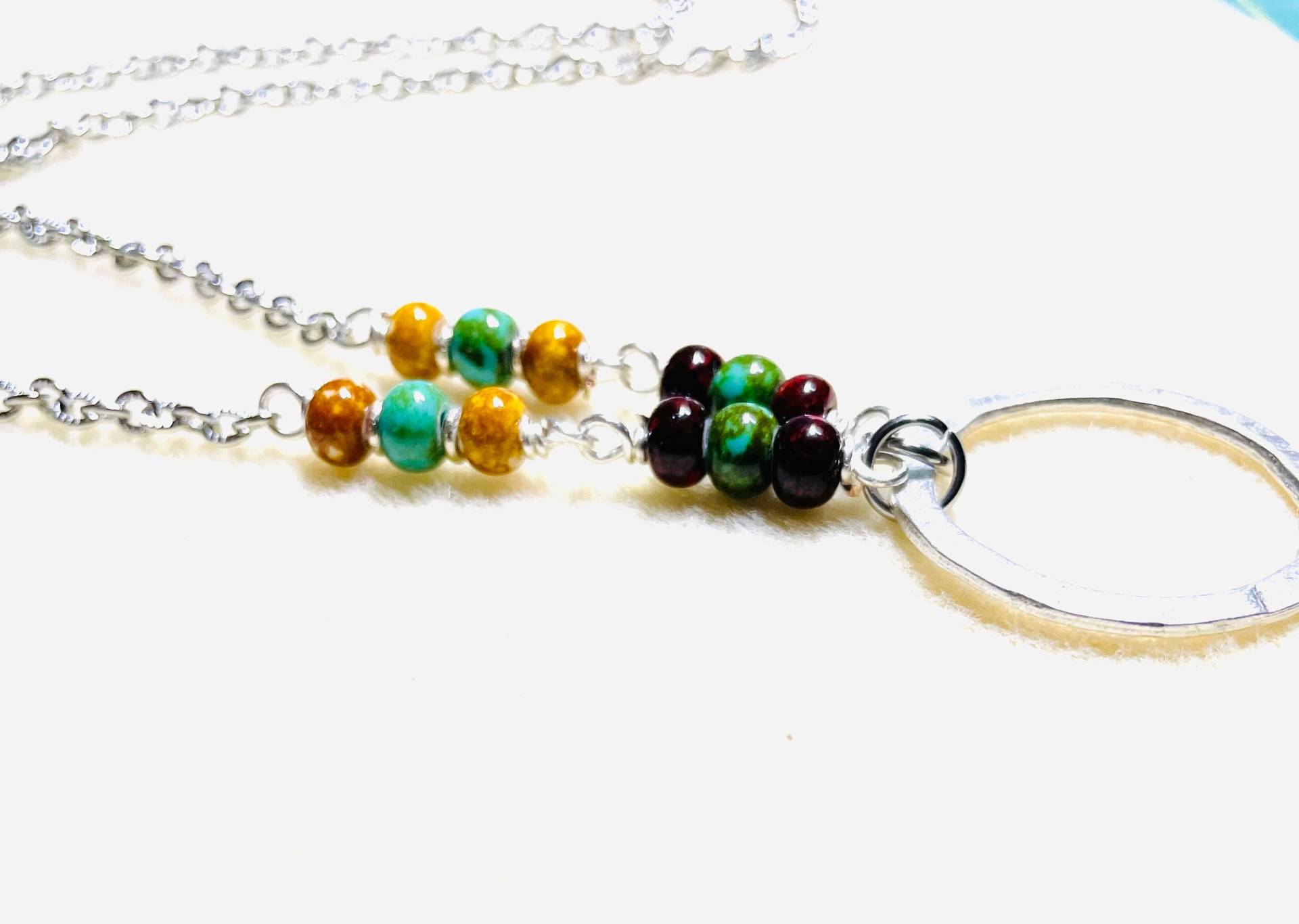 Brillenkette Boho Silberkette Brillenkette Boho Silberkette von LToroDesigns