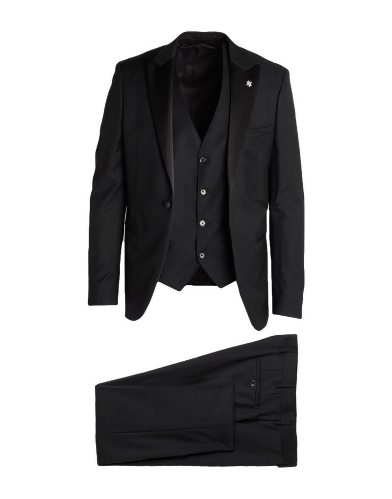 LUBIAM Anzug Herren Schwarz von LUBIAM