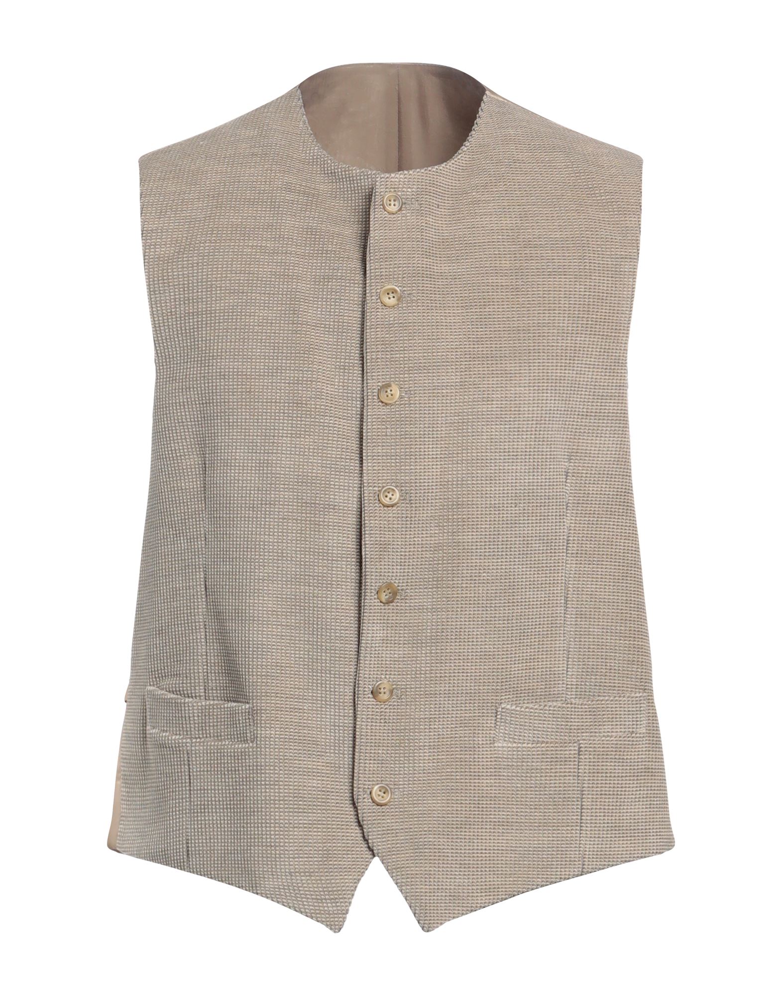 LUBIAM Couture-weste Herren Beige von LUBIAM