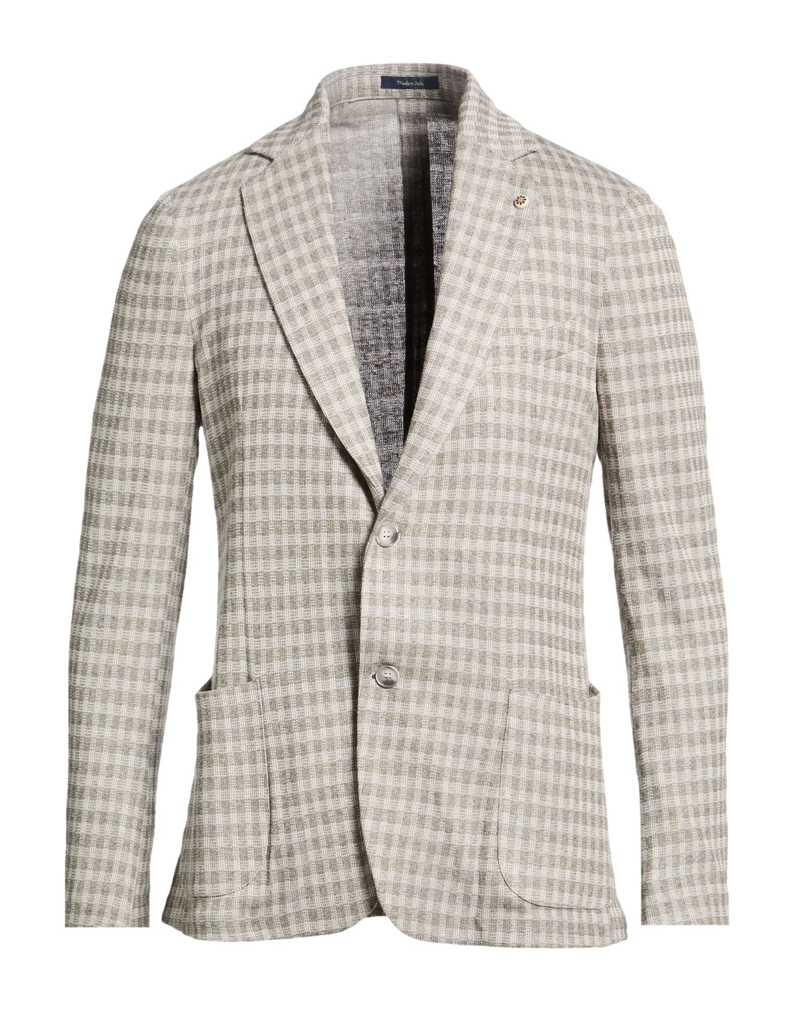 LUCA BERTELLI Blazer Herren Hellgrau von LUCA BERTELLI