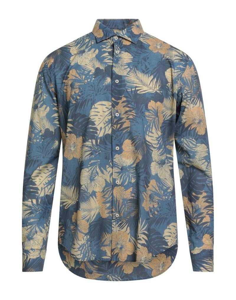 LUCA BERTELLI Hemd Herren Taubenblau von LUCA BERTELLI