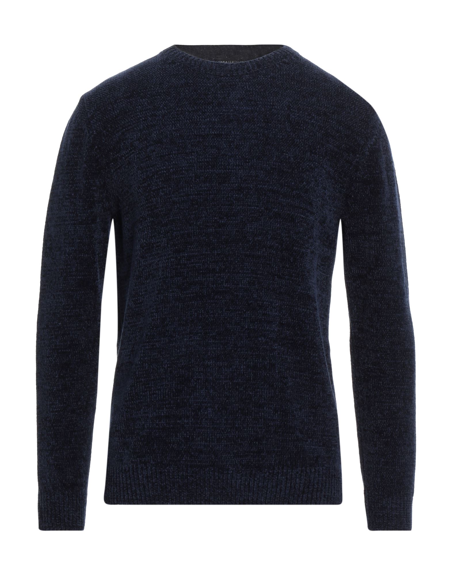 LUCA BERTELLI Pullover Herren Blau von LUCA BERTELLI