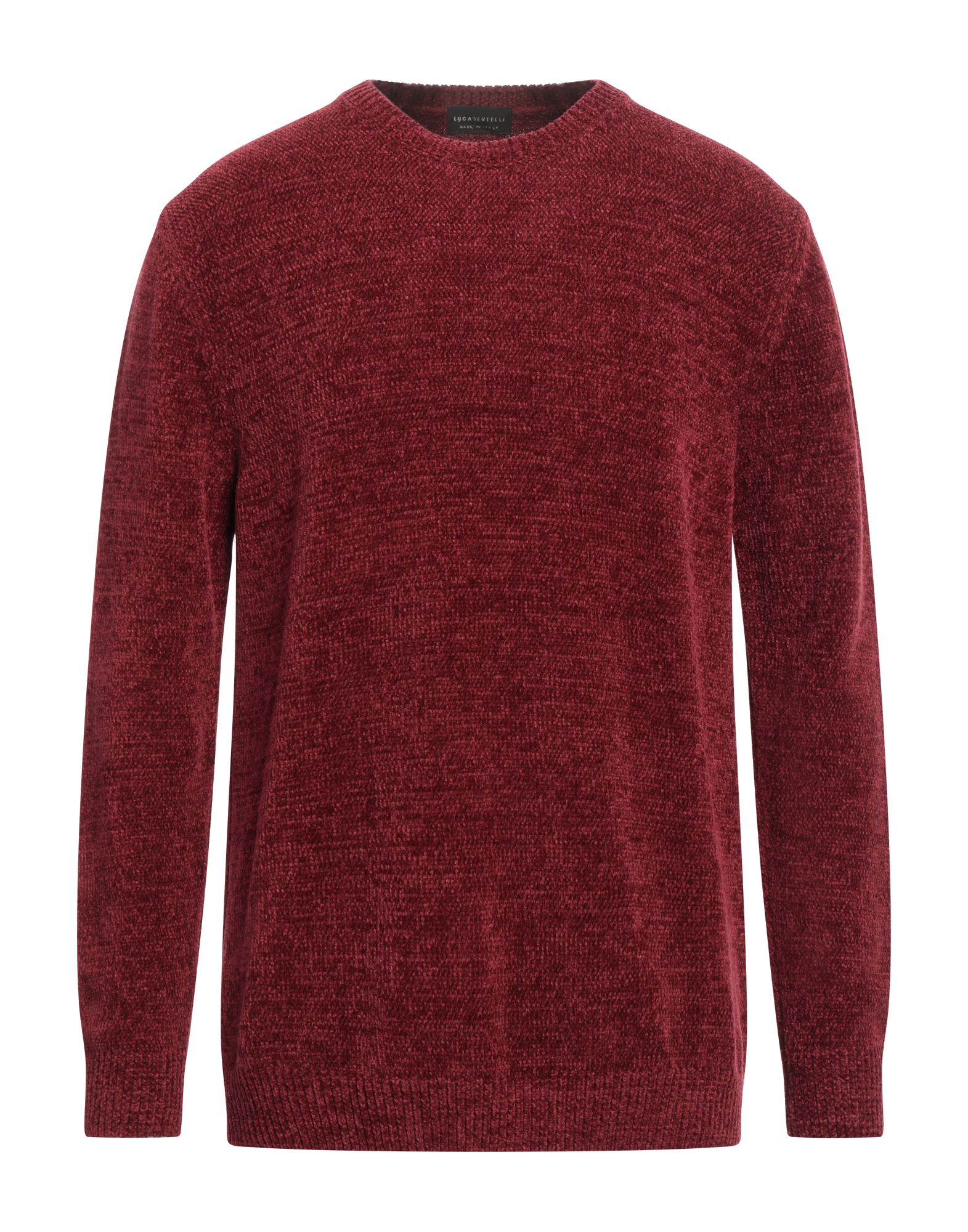 LUCA BERTELLI Pullover Herren Bordeaux von LUCA BERTELLI