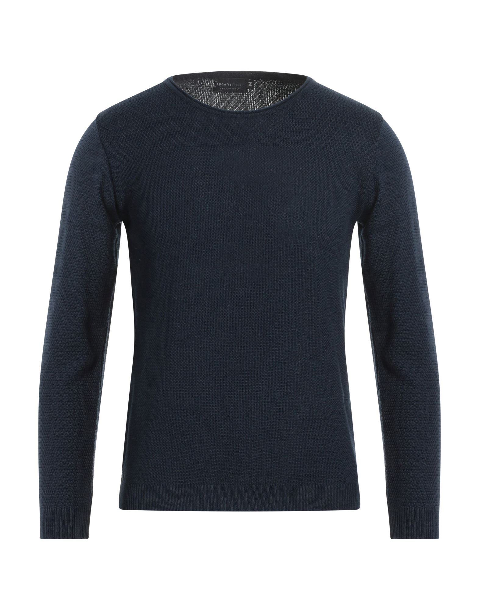 LUCA BERTELLI Pullover Herren Marineblau von LUCA BERTELLI