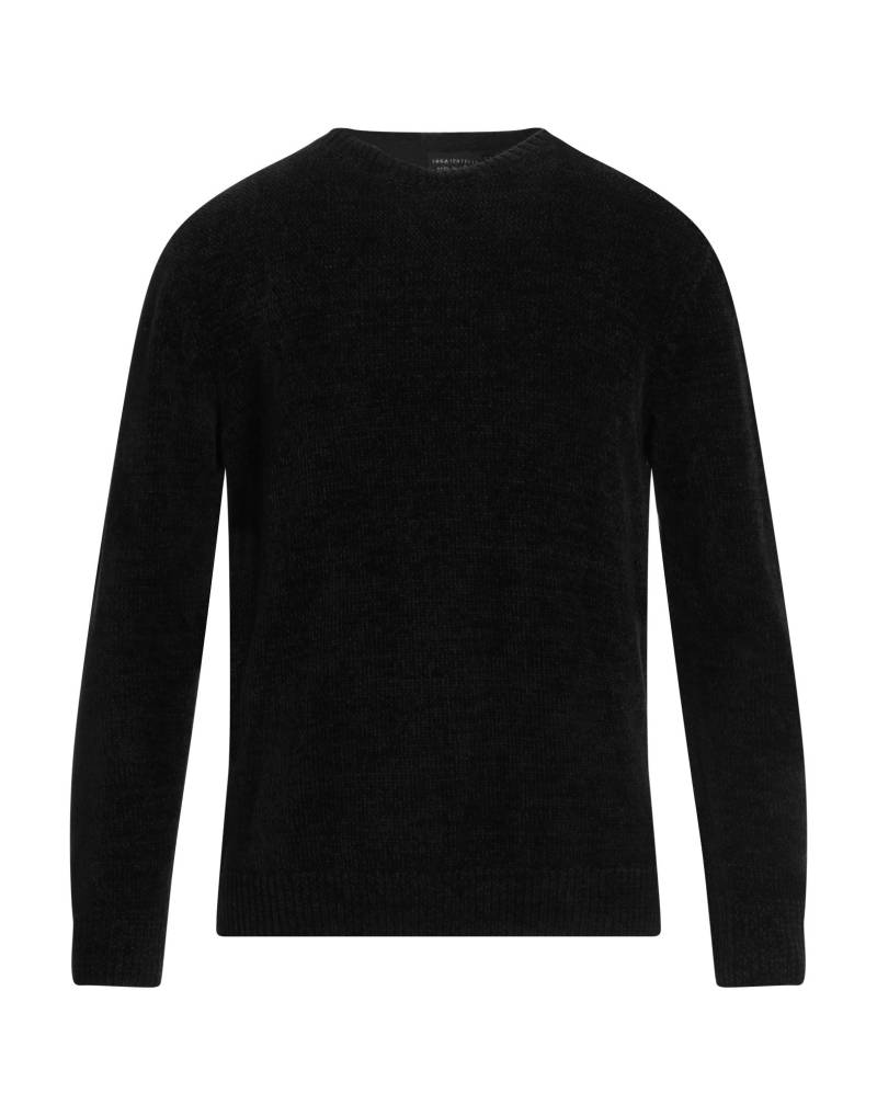 LUCA BERTELLI Pullover Herren Schwarz von LUCA BERTELLI