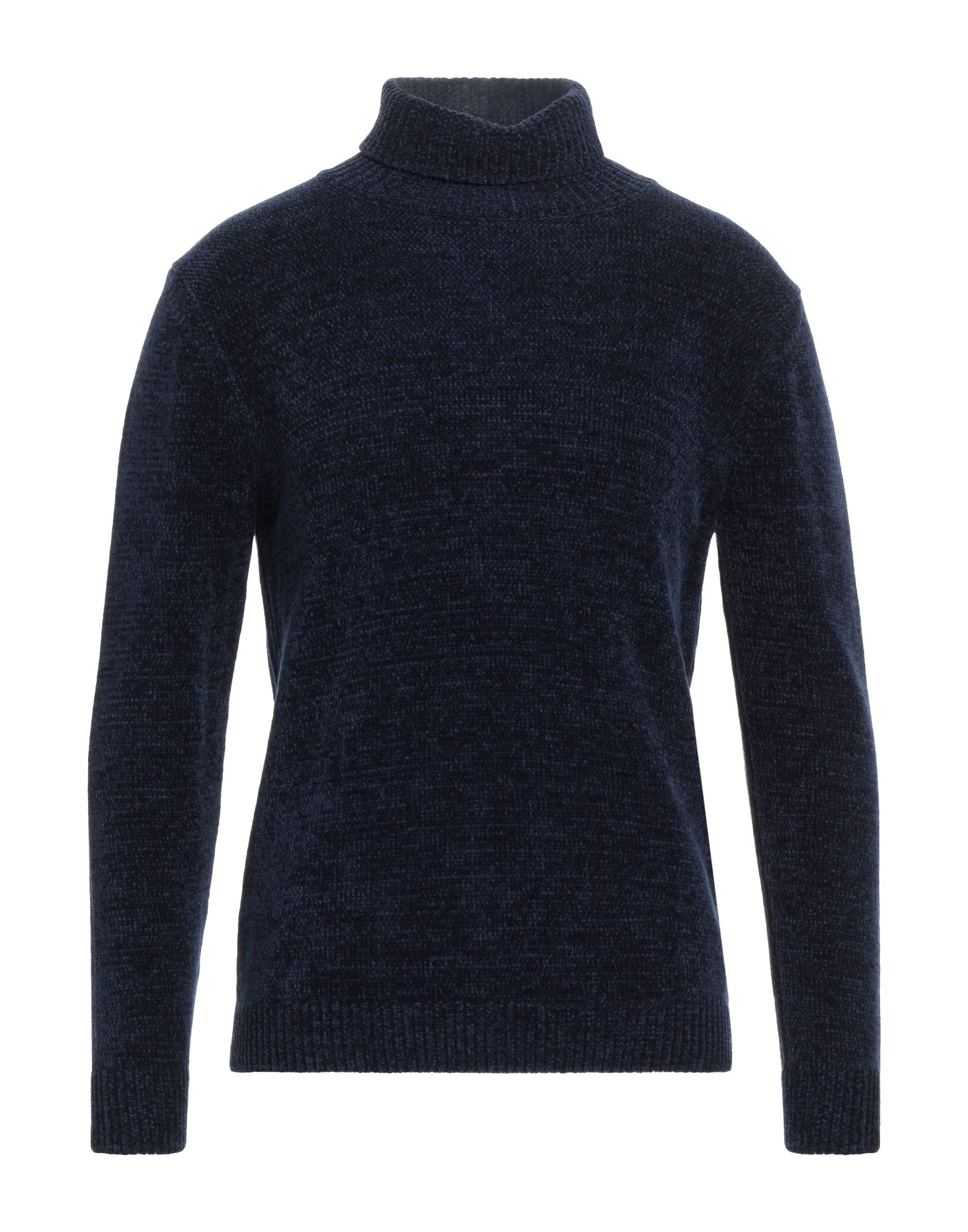 LUCA BERTELLI Rollkragenpullover Herren Blau von LUCA BERTELLI