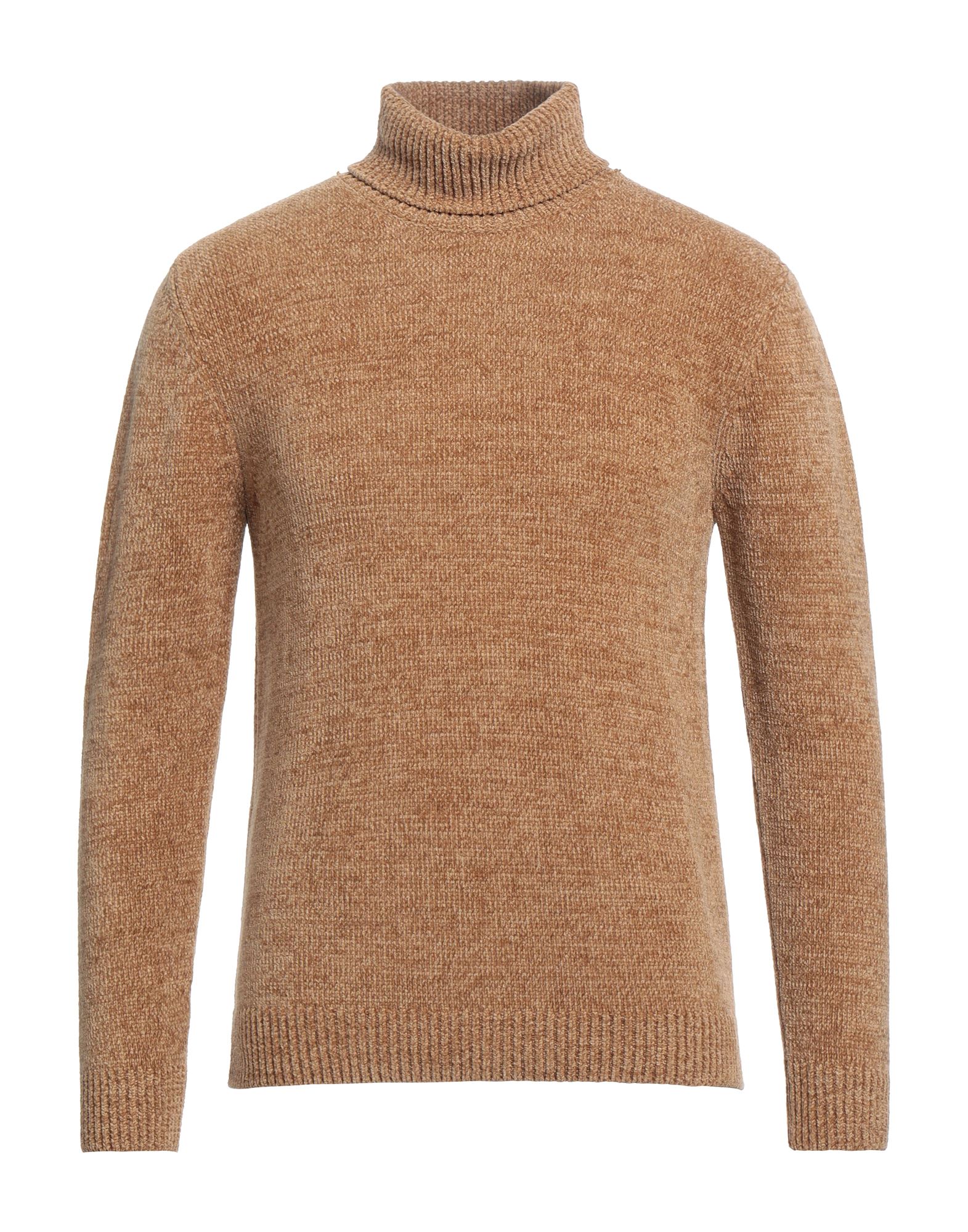 LUCA BERTELLI Rollkragenpullover Herren Kamel von LUCA BERTELLI