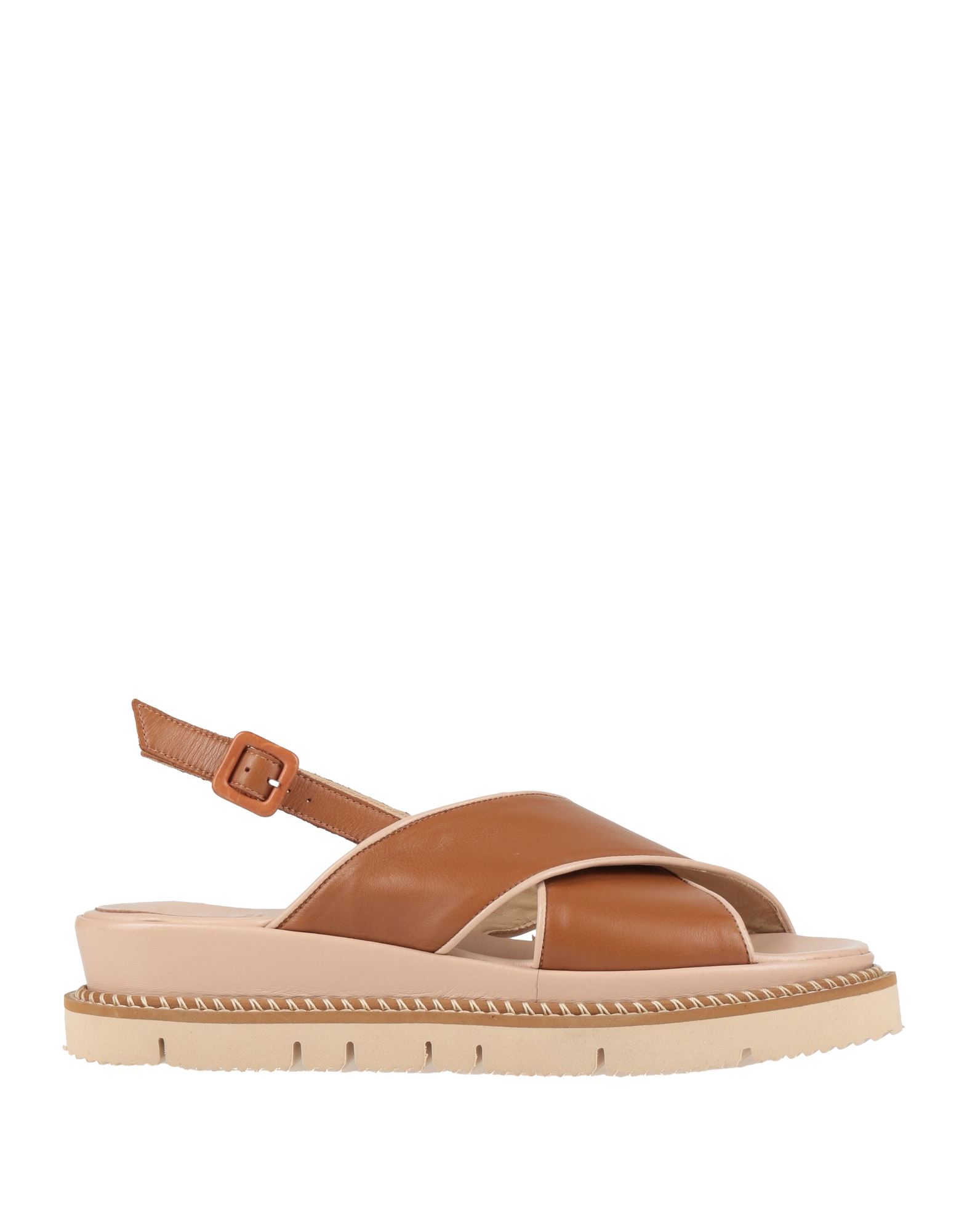 LUCA GROSSI Sandale Damen Hellbraun von LUCA GROSSI