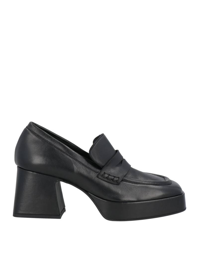 LUCA VALENTINI Mokassin Damen Schwarz von LUCA VALENTINI