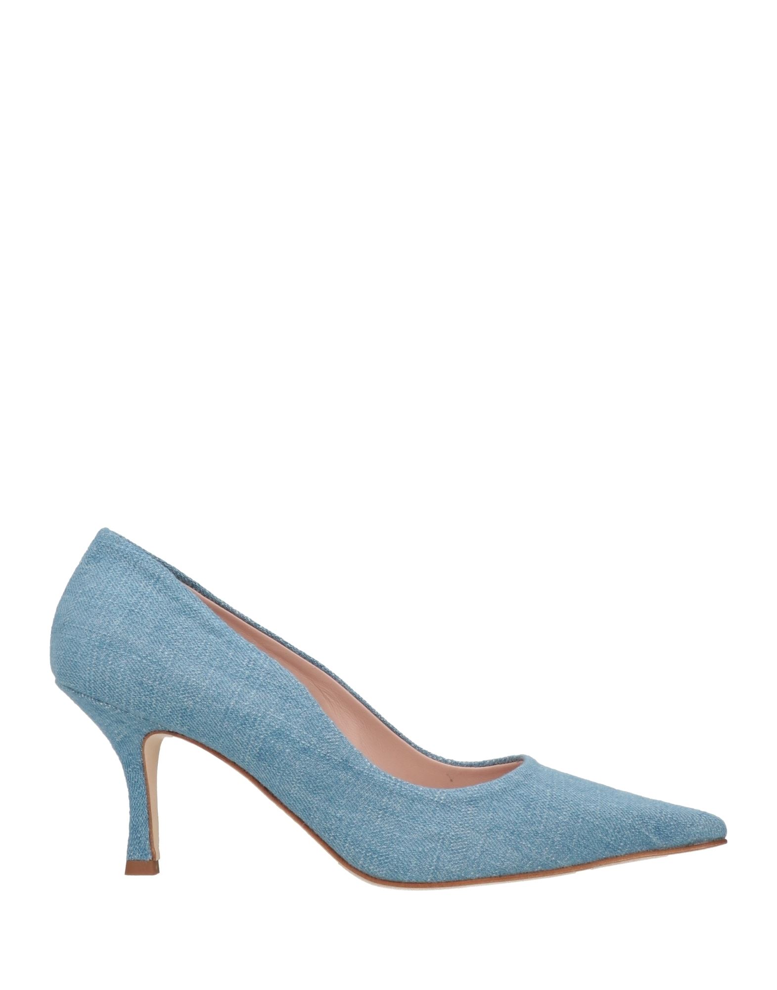 LUCA VALENTINI Pumps Damen Blau von LUCA VALENTINI