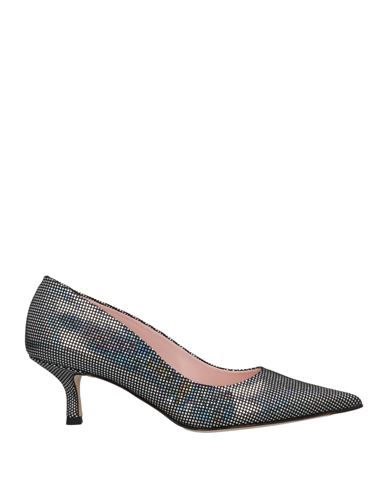 LUCA VALENTINI Pumps Damen Silber von LUCA VALENTINI