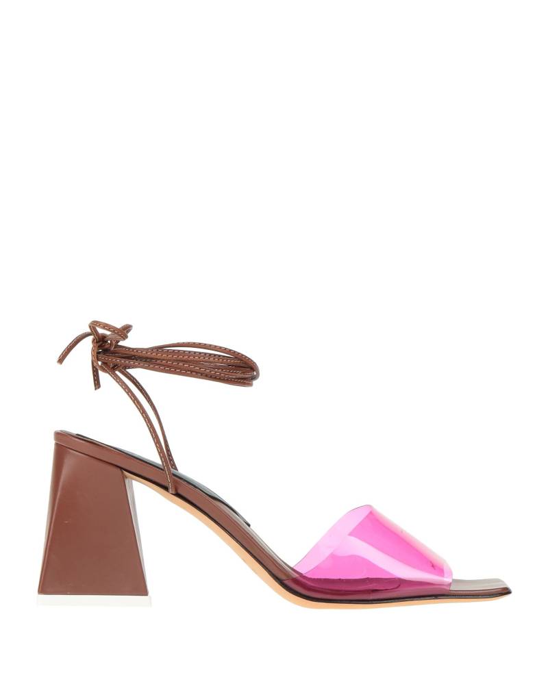 LUCA VALENTINI Sandale Damen Fuchsia von LUCA VALENTINI