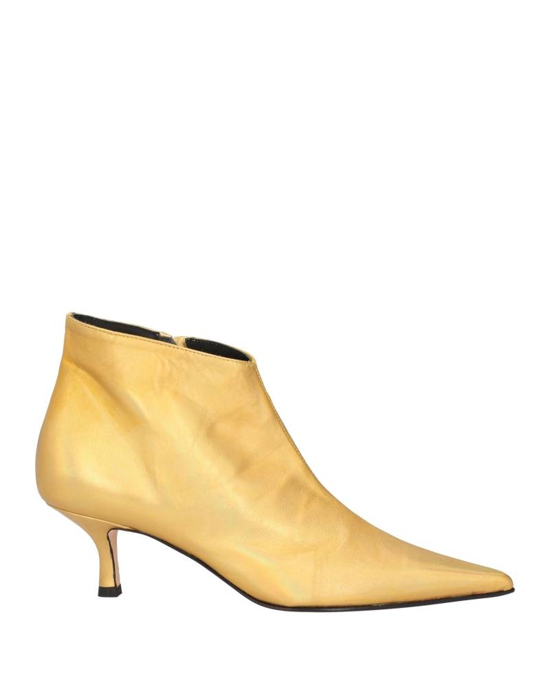 LUCA VALENTINI Stiefelette Damen Gold von LUCA VALENTINI