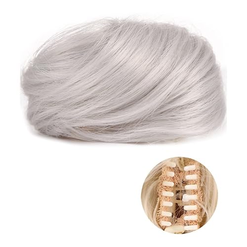 Klauen-Chignon für Einclipsen 1/2 Stück Zubehör Hochsteckfrisur Haarteile for Frauen Mädchen Mini Klaue synthetische lockige gewellte Haarknotenverlängerungen Perücke Clip in Messy & Katzenohren kurz von LUCBEI