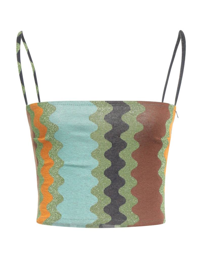 LUCE Top Damen Braun von LUCE