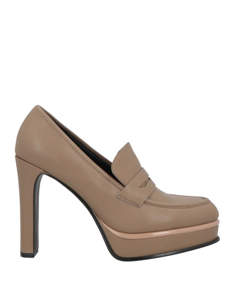 LUCIANO BARACHINI Mokassin Damen Maulwurfsgrau von LUCIANO BARACHINI