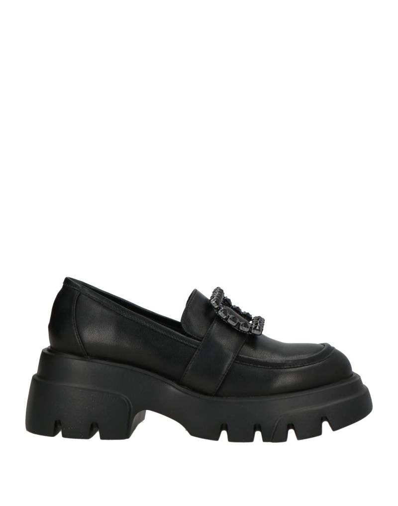 LUCIANO BARACHINI Mokassin Damen Schwarz von LUCIANO BARACHINI