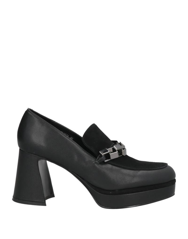 LUCIANO BARACHINI Mokassin Damen Schwarz von LUCIANO BARACHINI