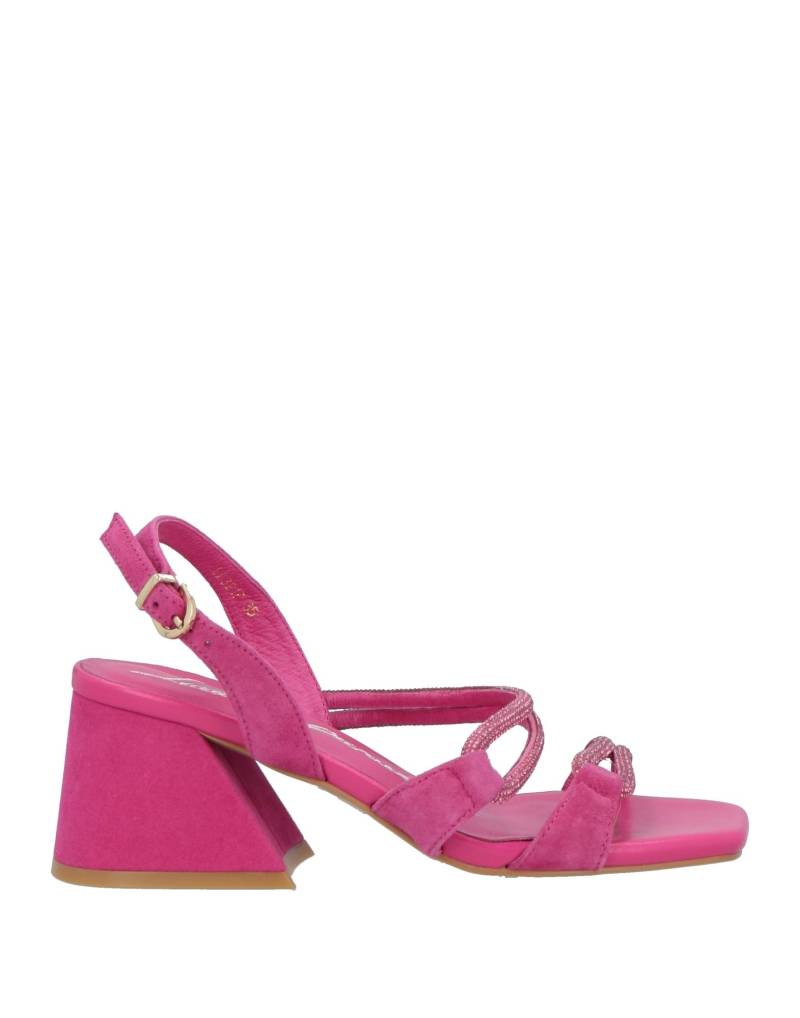 LUCIANO BARACHINI Sandale Damen Fuchsia von LUCIANO BARACHINI