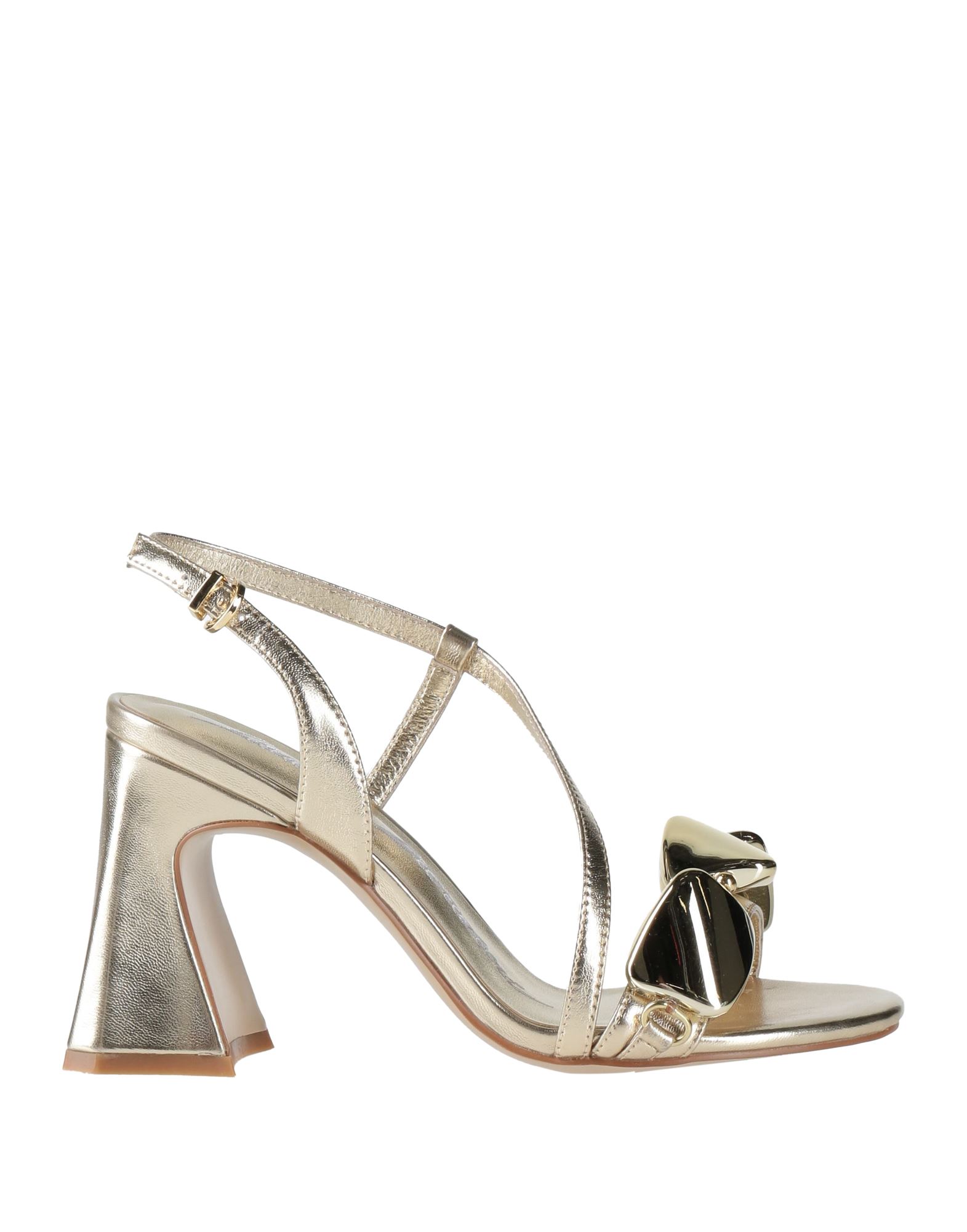LUCIANO BARACHINI Sandale Damen Gold LUCIANO BARACHINI Sandale Damen Gold von LUCIANO BARACHINI
