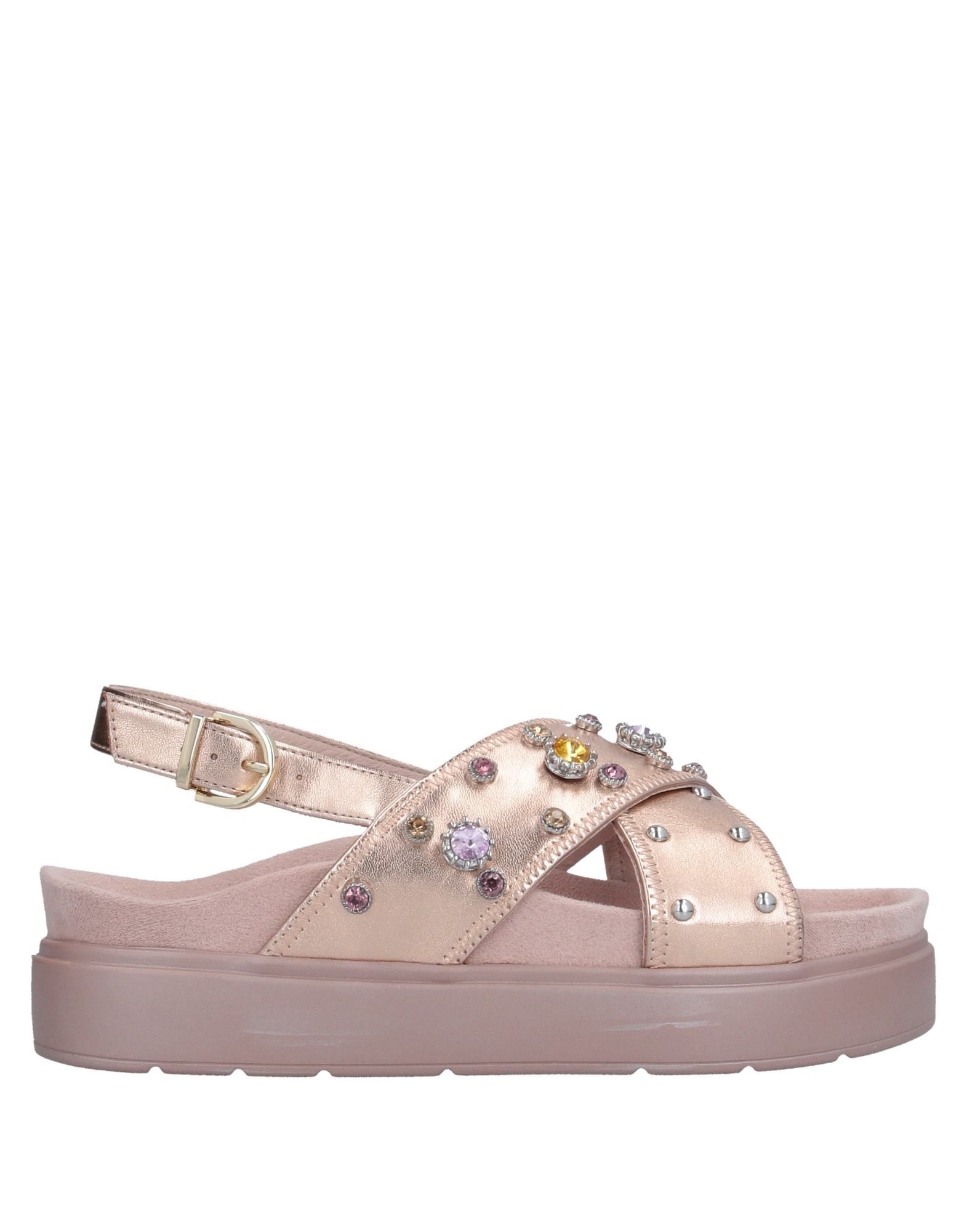 LUCIANO BARACHINI Sandale Damen Kupfer von LUCIANO BARACHINI