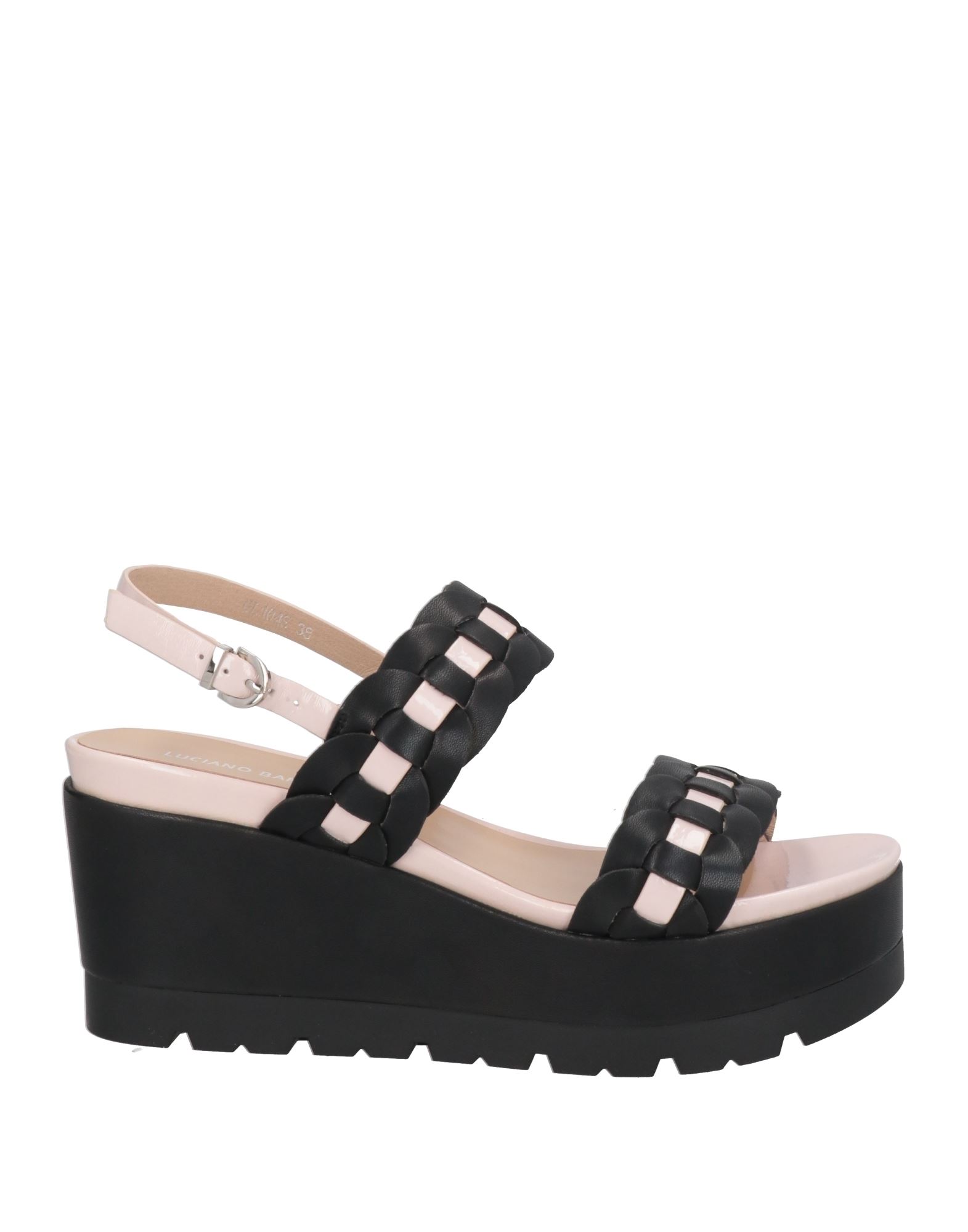 LUCIANO BARACHINI Sandale Damen Schwarz LUCIANO BARACHINI Sandale Damen Schwarz von LUCIANO BARACHINI
