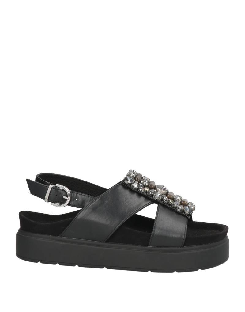 LUCIANO BARACHINI Sandale Damen Schwarz von LUCIANO BARACHINI