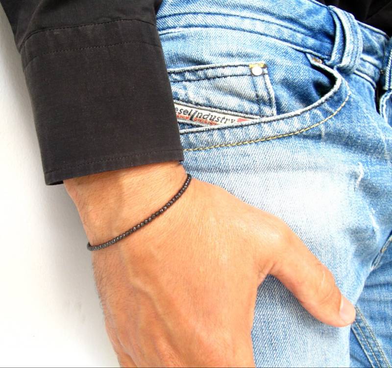 Diamanten Schneiden 925 Sterling Silber Perlen Armband Rhodiniert Diamanten Schneiden 925 Sterling Silber Perlen Armband Rhodiniert von LUCKANDSOUL