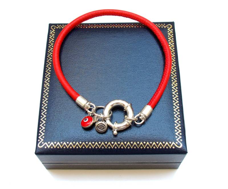 Kabbalah Rote Schnur Multi Charm Glück Prorection Amulett von LUCKANDSOUL