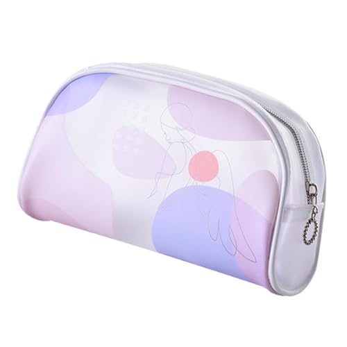 Große Kapazität, Transparente Reise-Make-up-Tasche, Wasserdichtes TPU, Multifunktionale Kosmetik-Aufbewahrungstasche mit Geräumigem Innenraum, Tragbarer Make-up-Organizer von LUCKDANO