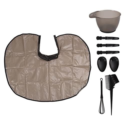 Haarfärbe-Set mit Bürste, Mixer, Ohrenschützer, Färbeschale, Lätzchen, Friseurclip, Haarfärbewerkzeug, Haarstyling, DIY-Zubehör, Geeignet für Den Heimsalon von LUCKDANO