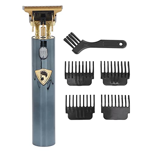 LUCKDANO Elektrischer Haarschneider mit Kamm, Hochleistungs-Trimmer aus Edelstahl, per USB Wiederaufladbarer Kabelloser Haarschneider, Geräuscharmer Bartrasierer für Männer, Anfänger LUCKDANO Elektrischer Haarschneider mit Kamm, Hochleistungs-Trimmer aus Edelstahl, per USB Wiederaufladbarer Kabelloser Haarschneider, Geräuscharmer Bartrasierer für Männer, Anfänger von LUCKDANO