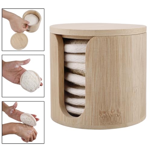 LUCKDANO Luffa Make-Up Entferner Pads Weiche Funktion Poren Massage Haut Hypoallergen LUCKDANO Luffa Make-Up Entferner Pads Weiche Funktion Poren Massage Haut Hypoallergen von LUCKDANO