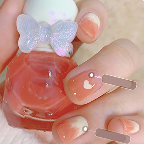 LUCKDANO Nagelgelpolier Hoher Glanz Glänzender Dauerhafter Gefrosteter Nagellack für Damen (B10) von LUCKDANO