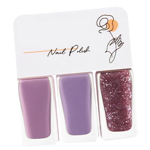 LUCKDANO Wasserbasis Nagellack Set Delicate Color Schnell Trocken Dauerhafte Nagellack für Frauen Halloween Party (T09) von LUCKDANO